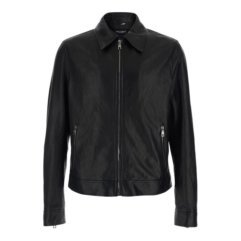 Dolce  Gabbana Men Leather